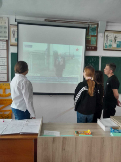 Региональная акция «Помним героев» в нашей школе.