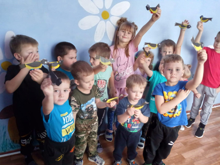 День синичек в дошкольной группе.