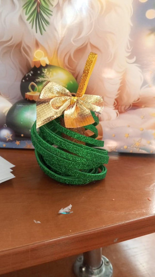 Выставка поделок "Новогодняя игрушка" в нашей дошкольной группе.