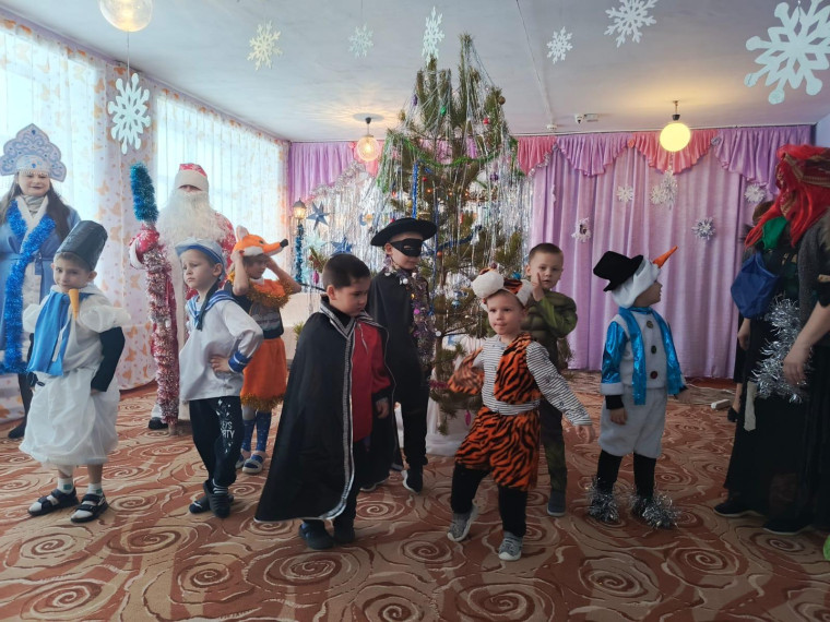 Новогодний утренник в нашей дошкольной группе.